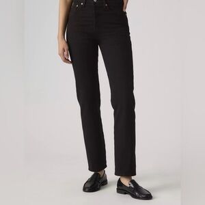 Levi's Women’s Black Wedgie Straight Jeans size 26